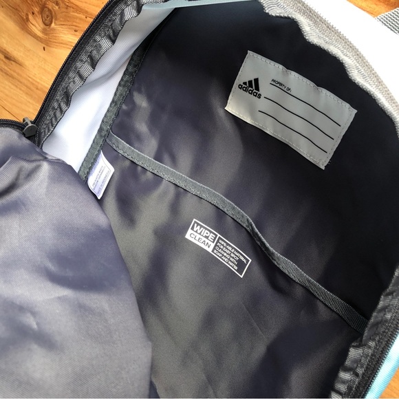 NEW ADIDAS Backpack YOUNG BTS CREATOR 2 BACKPACK Pink Blue Girl’s - Picture 7 of 15